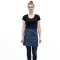 Short apron - heavy denim 