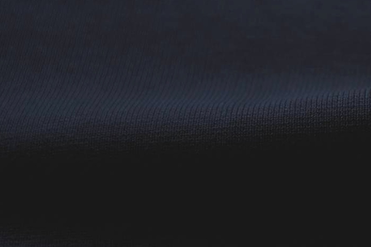 Donkerblauwe stretch jersey (heavy) 