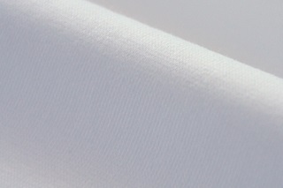 Picture of White (Optical White) wristband fabric 1x1 (with elastane) (SALE)