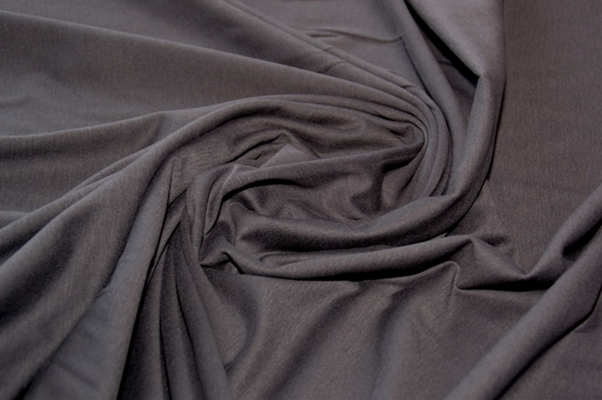 Dark Grey jersey (soft touch) 