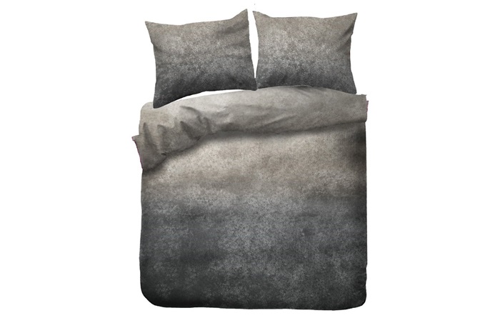 Gassho Grey Taupe Duvet Cover Flannel Gots Kayori Pure Coverz