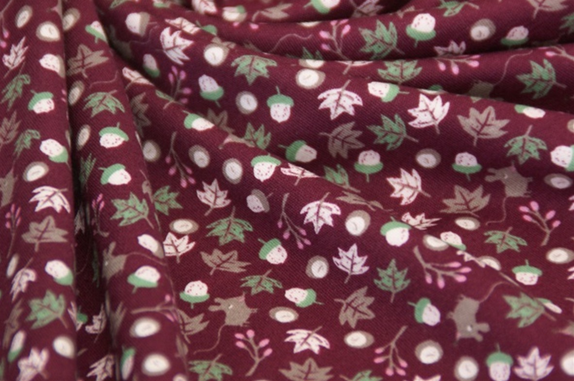 Autumn forest interlock 