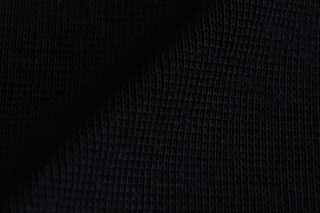 Afbeelding van Zwarte boordstof 1x1 (met elastan) (SALE)