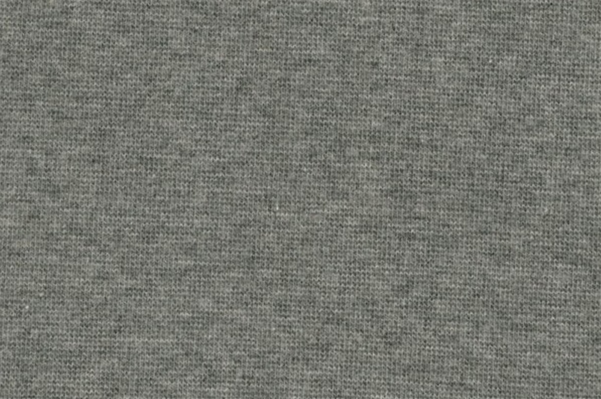Grey Marl wristband fabric 1x1 (with elastane) 
