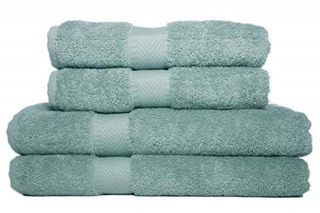 Picture of Mineral Green basic bath linen