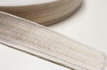 Ecru Elastic Ribbon 25 mm 