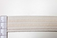 Ecru Elastic Ribbon 25 mm-2