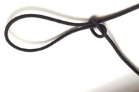 Black Elastic Cord 2,2 mm
