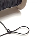 Black Elastic Cord 2,2 mm 