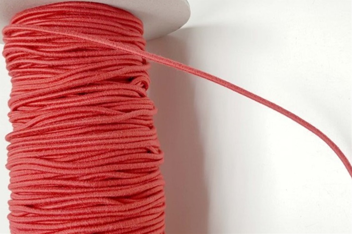 Rood Koord Elastiek 2,2 mm (SALE) 