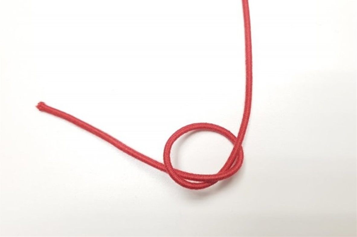 Rood Koord Elastiek 2,2 mm (SALE) 