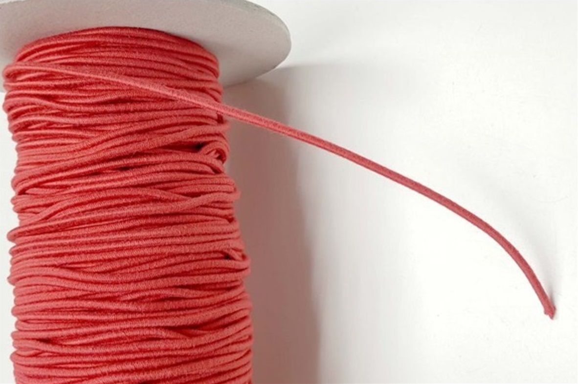 Rood Koord Elastiek 2,2 mm (SALE) 