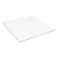 White topper fitted sheet (thin mattress) sateen (SALE)-2
