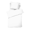 White duvet cover sateen 