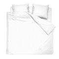 White duvet cover sateen 