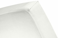 Ivory topper fitted sheet (thin mattress) sateen