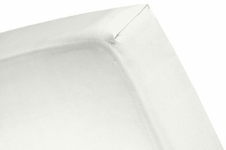 Picture of Ivory topper fitted sheet (thin mattress) sateen