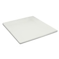 Ivory topper hoeslaken (dun matras) satijn 