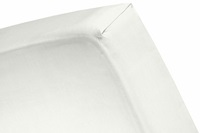 Ivory fitted sheet sateen