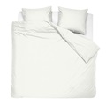 Ivory duvet cover sateen 