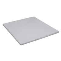 Light Grey topper hoeslaken (dun matras) satijn-2