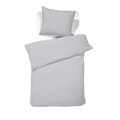 Light Grey duvet cover sateen 