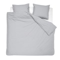 Light Grey duvet cover sateen 