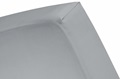 Grey fitted sheet sateen 