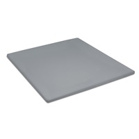 Grey topper fitted sheet (thin mattress) sateen-2