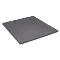 Anthracite topper fitted sheet (thin mattress) sateen 