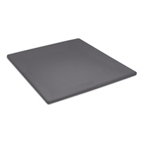 Anthracite topper fitted sheet (thin mattress) sateen-2