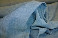 Aquamarine Chambray poplin-2