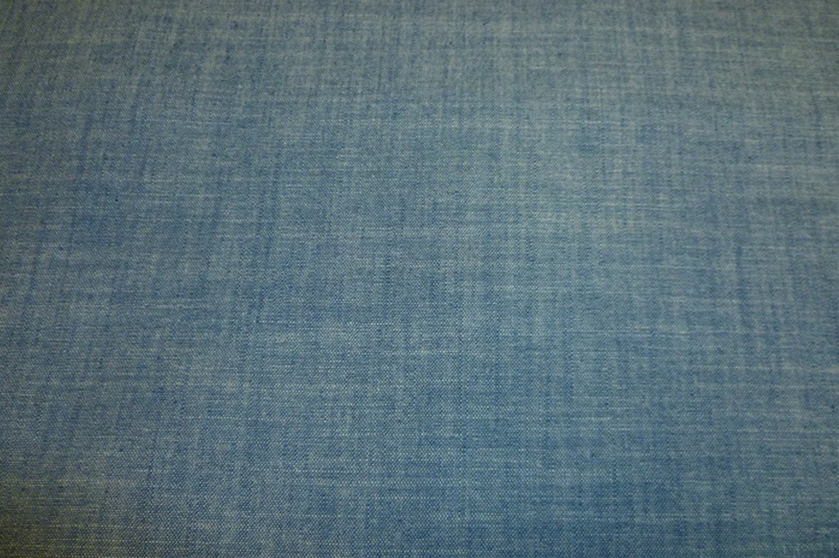 Aquamarine Chambray poplin 