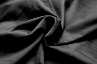 Black sateen (width 162 cm)