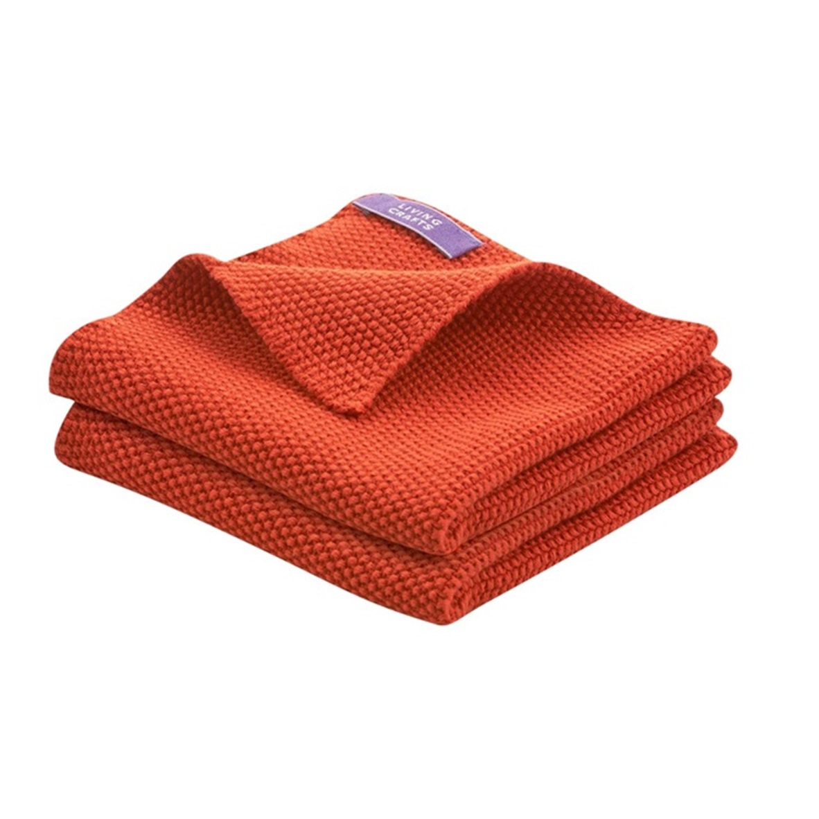 Juno dishcloth Red Clay