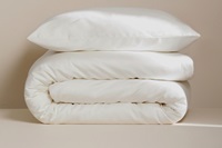 Ivory duvet cover sateen