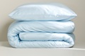 Sky Blue duvet cover sateen 