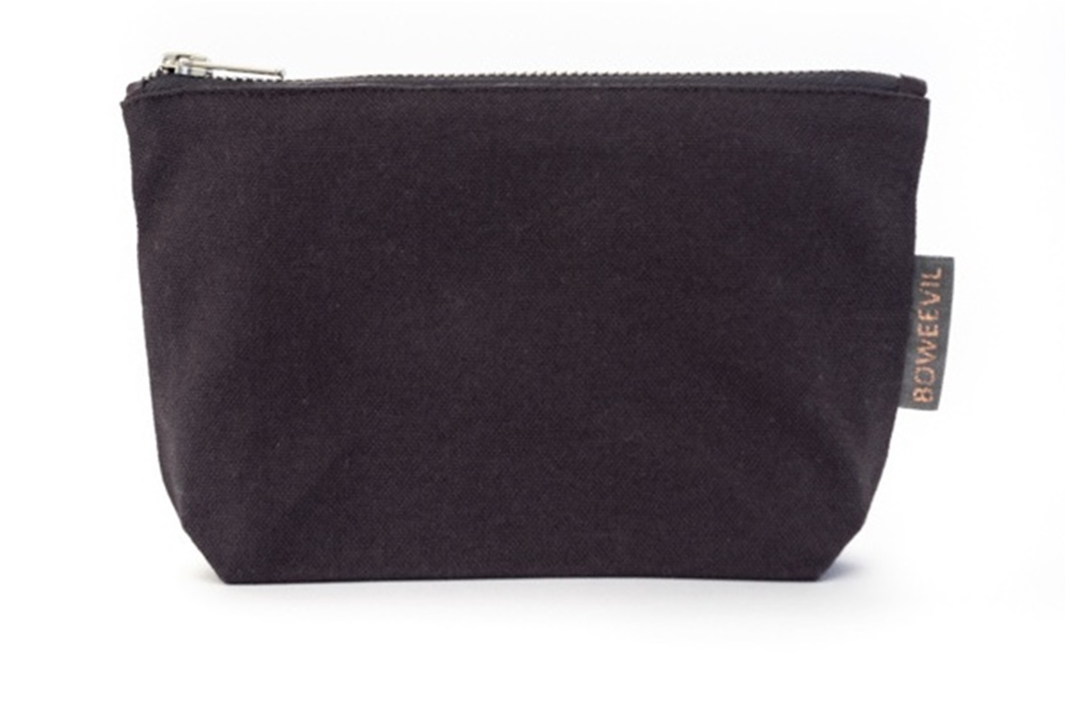 Antraciet Make-up tasje klein/etui 