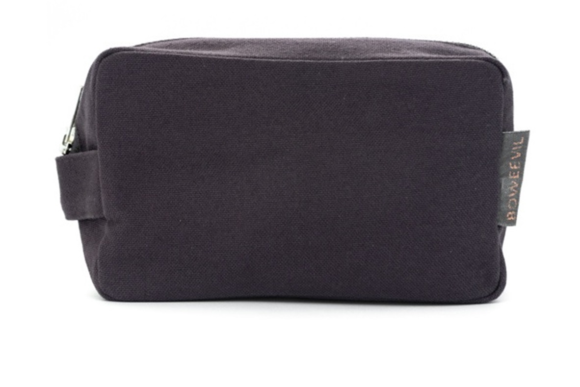 Anthracite Make-up bag rectangle - Small 