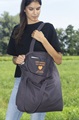 Anthracite tote XL canvas 