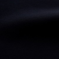 Donkerblauwe boordstof 1x1 (met elastan) (SALE)-2