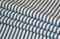 Ink Blue Stripe poplin (SALE) 