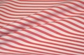 Bittersweet Red Stripe poplin 