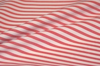 Bittersweet Red Stripe poplin (SALE)