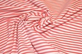 Bittersweet Red Stripe poplin 