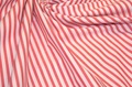 Bittersweet Red Stripe poplin 
