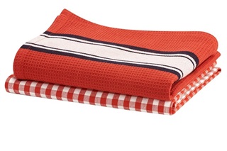 Picture of Delhi Red Clay tea towel set