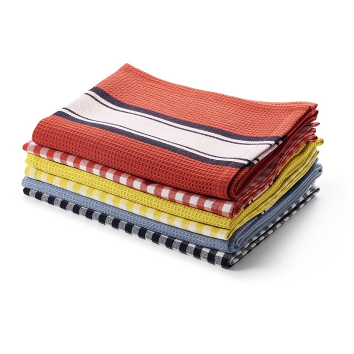 Delhi Red Clay theedoekenset 