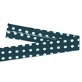 Dotty bias binding (SALE) Grey