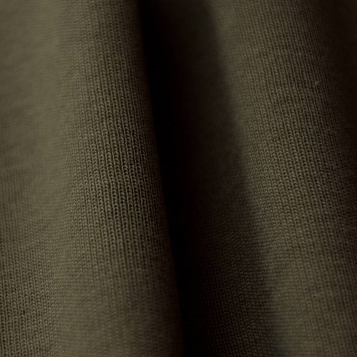 Burnt Olive wristband fabric 1x1 (with elastane) 